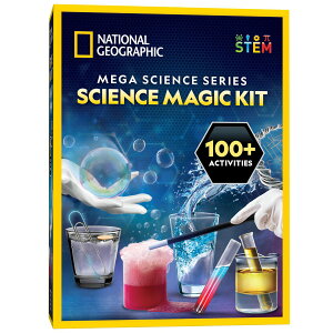 NATIONAL GEOGRAPHIC Magic Chemistry�Z�b�g - �Ȋw�ŋ����قǊȒP�ȃg���b�N�����s���A������܂Ɩ��@�̏�Ŗ��@�̃V���[�����܂��傤�B�j�̎q�Ə��̎q�̂��߂̑f���炵��STEM�w�K�Ȋw�M�t�g