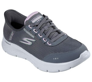 SKECHERS(�X�P�b�`���[�Y) ���f�B�[�X �X���b�v�C���Y�F�S�[�E�H�[�N �t���b�N�X - �N���A �N���[�N_124846W ���L �h���X�j�[�J�[