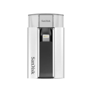 SanDisk iXpand �t���b�V���h���C�u [iPhone/iPad �̃f�[�^�]����o�b�N�A�b�v�ɍœK]