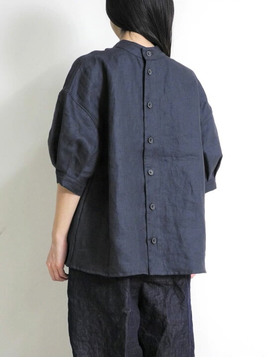 楽天市場】【前後で着用が可能】ブロカント Brocante 先染めリネンチノ