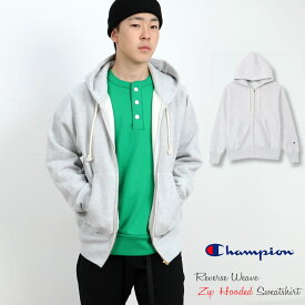 ジップパーカー チャンピオン リバースウィーブ Champion ジップフーデッドスウェットシャツ ( C3-Y134 ) フードパーカーREVERSE WEAVE トレーナー スポーツウェア メンズ レディース コットン ロングスリーブ カットソー 楽天 アメカジ おしゃれ アーベン 2024年