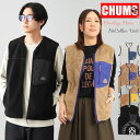 アウター チャムス CHUMS ボンディング フリースノーカラーベスト ( ch04-1475 ) マイクロフリース Bonding Fleece No Collar Vest 防風性 保温性 防寒 インナー メンズ レディース ジャンパー ブルゾン キャンプ アウトドア 登山 おしゃれ アーベン 普段使 実用的 2025年