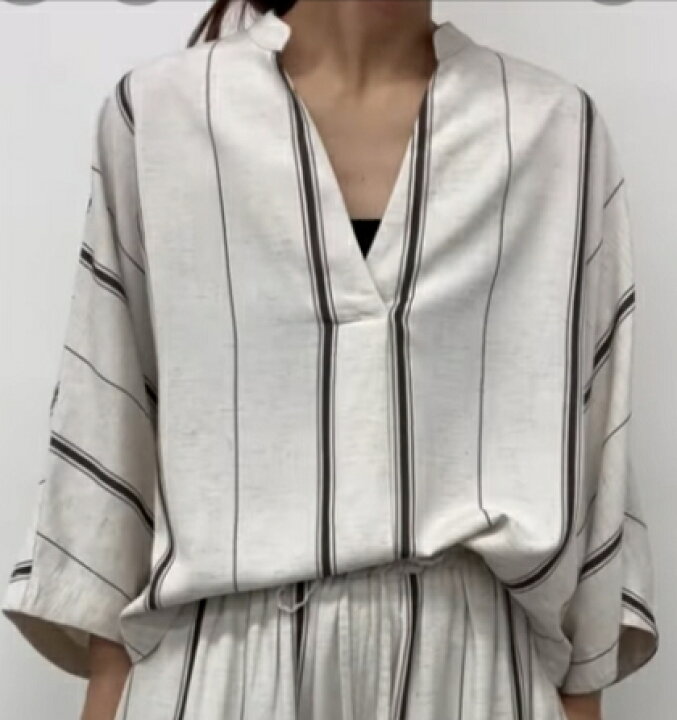 楽天市場】クロッシェ CLOCHE リネンプリントスキッパー ブラウス 