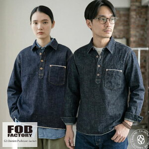 �y ���{�� �zFOB FACTORY G3 �f�j�� �v���I�[�o�[�W���P�b�g 14oz �Z���r�b�`�f�j�� �^�J�{�^�� ���[�N�W���P�b�g ( F2384 ) G�W���� �f�j���W���P�b�g �A���J�W �����Y �A�E�^�[ ������� ��������