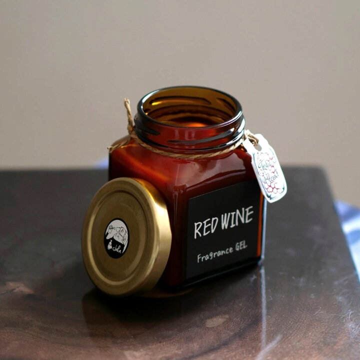 フレグランスジェル ジョンズブレンド ホワイトムスク ジャム瓶入り 置き型エアーフレッシュナー John's Blend 芳香剤 カー