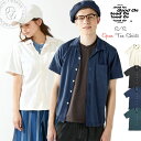 半袖シャツ グッドオン GOOD ON 半袖 ショートスリーブ オープンTシャツ ( GOST1605 ) メンズ レディース ピグメントダイ 後染め カジュアルオープンシャツ Tシャツ カットソー エイジング 開襟シャツ ホワイト 黒 ブラック ネイビー アメカジ おしゃれ アーベン 楽天