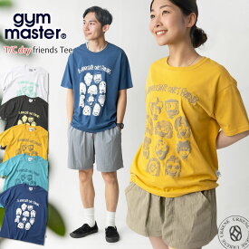 【20%OFFセール】プリントTシャツ ジムマスター Gym Master T/Cドライ フレンズ ショートスリーブカットソー 半袖Tシャツ 5.8oz friends Tee ( G533761 ) カットソー クルーネック レディース メンズ gymmaster アーベン 送料込み 春夏スタイル 楽天