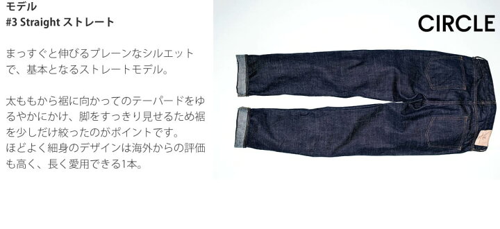 3×1スリーバイワン8本限定セルヴィッチストレートデニムアメリカ製