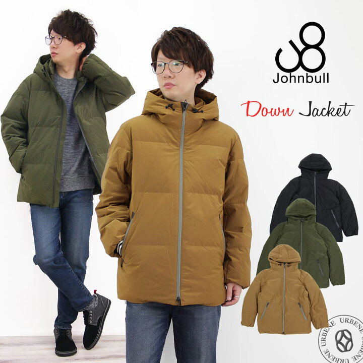 楽天市場】ジョンブル メンズ アウター JOHNBULL 撥水ポリ素材 ダウン  