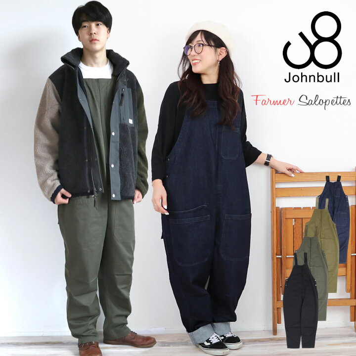 楽天市場】ファーマーサロペット ジョンブル Johnbull メンズ デニム  