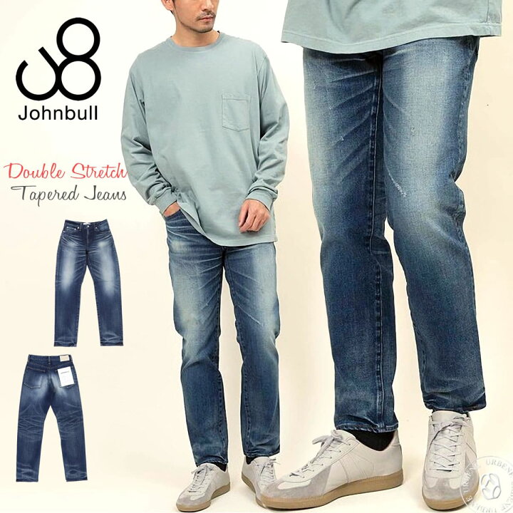 楽天市場】ジョンブル メンズ Johnbull ユーズド加工 ダブルストレッチ 