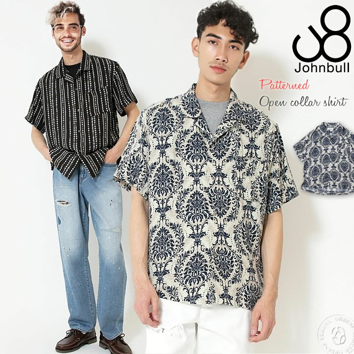 楽天市場】【37%OFFセール】半袖シャツ ジョンブル メンズ Johnbull 
