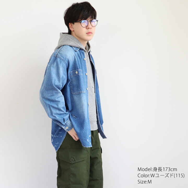 楽天市場】メンズシャツ ジョンブル Johnbull 8オンス ハードワーカー 