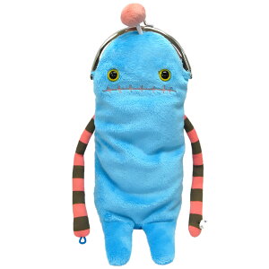 【クーポンで激短10%OFF】モケケ もけけ がま口 ペンポーチ キャラクター ペンケース (mkgp-0148) 筆箱 メンズ レディース キッズ インテリア雑貨 春 夏 秋 冬 ブルー グリーン イエロー 楽天 おし