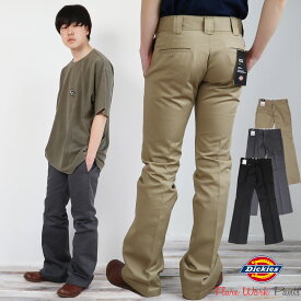 【店舗限定販売】ディッキーズ メンズ Dickies ローライズ フレアパンツ ブーツカットパンツ (171m40m101) FRAT FRONT WORK PANT メンズファッション ボトムス ロングパンツ チノパンツ 作業着 カジュアル キレイめ 楽天 おしゃれ アーベン