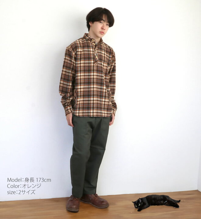 楽天市場】ネルシャツ モデム デザイン フランネル チェック  