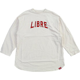 【30%OFFセール】プリントTシャツ ナル NARU アメリカンドライ天竺 長袖 LIBRE WORKS リーブルワークス (643110-1 643110-2) カットソー トップス レディース メンズ リラクシング 南出メリヤス 楽天 アーベン 普段使い 実用的