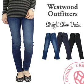 【クーポンで激短10%OFF】Westwood Outfitters ウエストウッドアウトフィッターズ ストレートスリムデニム(8117025) 春夏 スキニーパンツ フリーフィットストレッチ SS-L 全3色 メンズ レディース おしゃれ アーベン 普段使い 実用的 2024年