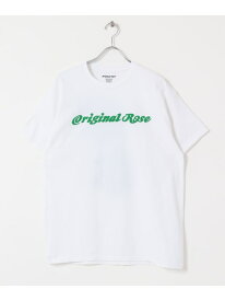 Original Rose Logo Tee W Flower Tee URBAN RESEARCH BUYERS SELECT ユーアールビーエス トップス カットソー・Tシャツ ホワイト【送料無料】[Rakuten Fashion]