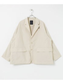DAIWA PIER39 TECH LOOSE 2B JACKET URBAN RESEARCH BUYERS SELECT ユーアールビーエス ジャケット・アウター テーラードジャケット・ブレザー ブラック ホワイト グレー【送料無料】[Rakuten Fashion]