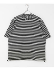 ES.1 Border SS T-shirts URBAN RESEARCH BUYERS SELECT ユーアールビーエス トップス カットソー・Tシャツ ブラック ネイビー【送料無料】[Rakuten Fashion]