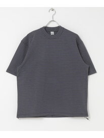 ES.1 Border SS T-shirts URBAN RESEARCH BUYERS SELECT ユーアールビーエス トップス カットソー・Tシャツ ブラック ネイビー【送料無料】[Rakuten Fashion]
