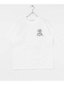【SALE／30%OFF】BLANKMAG 003 S/S Tee URBAN RESEARCH BUYERS SELECT ユーアールビーエス トップス カットソー・Tシャツ ホワイト ブルー【RBA_E】【送料無料】[Rakuten Fashion]