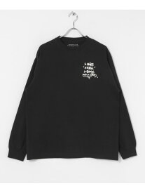 【SALE／40%OFF】BLANKMAG 003 L/S Tee URBAN RESEARCH BUYERS SELECT ユーアールビーエス トップス カットソー・Tシャツ ブラック ホワイト【RBA_E】【送料無料】[Rakuten Fashion]