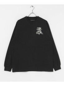 【SALE／40%OFF】BLANKMAG 002 L/S Tee URBAN RESEARCH BUYERS SELECT ユーアールビーエス トップス カットソー・Tシャツ ブラック ホワイト【RBA_E】【送料無料】[Rakuten Fashion]