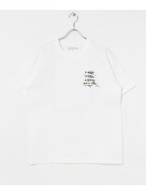 【SALE／30%OFF】BLANKMAG 002 S/S Tee URBAN RESEARCH BUYERS SELECT ユーアールビーエス トップス カットソー・Tシャツ ブルー ホワイト【RBA_E】【送料無料】[Rakuten Fashion]