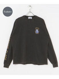 【SALE／50%OFF】『別注』LURKING CLASS*URBS ROLL L/S TEE URBAN RESEARCH BUYERS SELECT ユーアールビーエス トップス カットソー・Tシャツ ブラック【RBA_E】[Rakuten Fashion]