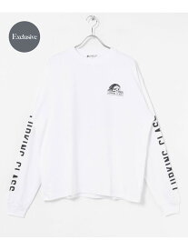【SALE／50%OFF】『別注』LURKING CLASS*URBS GOOD TIME L/S TEE URBAN RESEARCH BUYERS SELECT ユーアールビーエス トップス カットソー・Tシャツ ブラック ホワイト【RBA_E】[Rakuten Fashion]