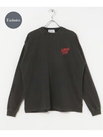 【SALE／50%OFF】『別注』LURKING CLASS*URBS TRIANGLE L/S TEE URBAN RESEARCH BUYERS SELECT ユーアールビーエス トップス カットソー・Tシャツ ブラック【RBA_E】[Rakuten Fashion]