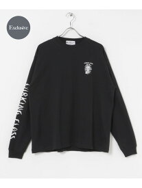 【SALE／50%OFF】『別注』LURKING CLASS*URBS BUBBLES L/S TEE URBAN RESEARCH BUYERS SELECT ユーアールビーエス トップス カットソー・Tシャツ ブラック ホワイト【RBA_E】[Rakuten Fashion]