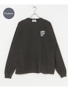 �ySALE�^50%OFF�z�w�ʒ��xLURKING CLASS×URBS USA L/S TEE URBAN RESEARCH BUYERS SELECT ���[�A�[���r�[�G�X �g�b�v�X �J�b�g�\�[�ET�V���c �u���b�N�yRBA_E�z[Rakuten Fashion]