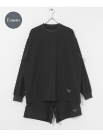 『別注』ELECTRIC*LAKE SEEKERS NYLON STRETCH SET LT/SH URBAN RESEARCH BUYERS SELECT ユーアールビーエス トップス カットソー・Tシャツ ブラック【送料無料】[Rakuten Fashion]