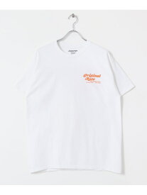 Original Rose Flower 1 Tee URBAN RESEARCH BUYERS SELECT ユーアールビーエス トップス カットソー・Tシャツ ホワイト オレンジ【送料無料】[Rakuten Fashion]