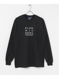 【SALE／40%OFF】BLANKMAG 3D BOOK SALON L/S Tee URBAN RESEARCH BUYERS SELECT ユーアールビーエス トップス カットソー・Tシャツ ブラック ホワイト【RBA_E】【送料無料】[Rakuten Fashion]