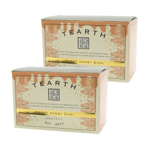 TEARTH (ティーアース) はちみつチャイ ティーバッグ 個包装 25袋入り 2個セット