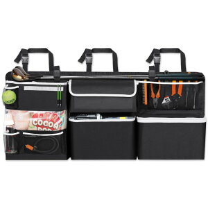 Oasser �g�����N���[ �|�P�b�g �ԗp���[�o�b�O ���Q�b�W���[���o�b�O 10�̎��[�|�P�b�g 600D�I�b�N�X�t�H�[�h �V�[�g�o�b�N�|�P�b�g ��e�� ��t�ȒP SUV/MPV/VAN�Ή� �� ���[ �J�[�p�i