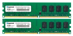 2GB×2 DDR2 6400U 800mhz 4GB PC2-6400 fXN PCp  1.8V CL6 Non-ECC RAM Memory
