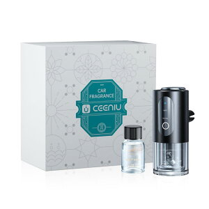 CEENIU【省スペース?コードレス】車 アロマディフューザー 超音波霧化 静音 長持ちバッ テ リー エ ア コ ン 吹き出し口 自動ON/OFF 車 ギフト 消臭 芳香剤 ピ ュ アコロン F39 Car Air Freshener