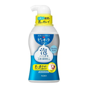 ピュオーラ 泡で出てくるハミガキ 190ml 口臭/歯周病予防 医 薬 部 外 品 フレッシュミ ン トの香味 単品 (研磨剤無配合)
