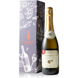 【甘口ワ イ ンを極めたノンアルワ イ ン】G’dayWine メゾンブルー ホワイトグレープ モスカート ノンアルスパークリング白ワ イン 甘口 ライトボディ オーストラリア 750ml オリジナルギフト