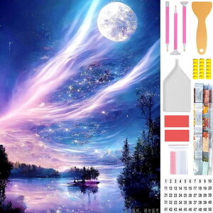 Amyaker _ChA[g Lbg lpr[Y {LoX _CAhr[YGLbg DIY G UCNA 5D UCNA[g _Chh Sʓ\t^Cv 30x40cm 