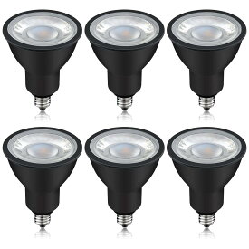 xydled LEDスポットライト E11口金 LED電球 50w形相当 6W 450lm 昼光色 ハロゲン電球 省エネ PSE認証済 (昼光色 ブラック 6個入り)