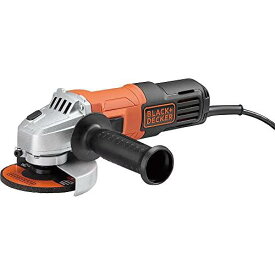 ブラックアンドデッカー(BLACK+DECKER) コード式 ディスクグラインダー 砥石径 DIY 電動工具 研磨工具 100mm 軽量 サイドハンドル 100V G650