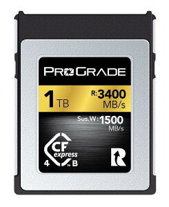 y}\Gg[Ń|Cg10{zProGrade Digital CFexpress 4.0 Type B GOLD 1TB [J[h (őǍ3400MB/s ő发3000MB/s) vO[hfW^  K A  i yAma zon.co .jpz