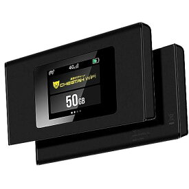 CHEETAH WiFi チーターWiFi モ バ イ ルルーター 車載wifi 車内wi-fi にも 契約なしポケットwi-fi simフリー 追加ギガ リチャージ 可能 (50ギガ付き365日間有効)