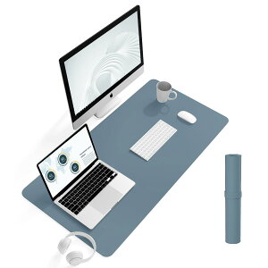 YSAGi デスクマット マウス対応 レザー デスクマット 大型マウスパッド 裏面はスエード 滑り止め 厚さ2mm 防水 防油 断熱 お手入れ簡単 オ フィ ス 自宅用 装飾用 デスクパッド